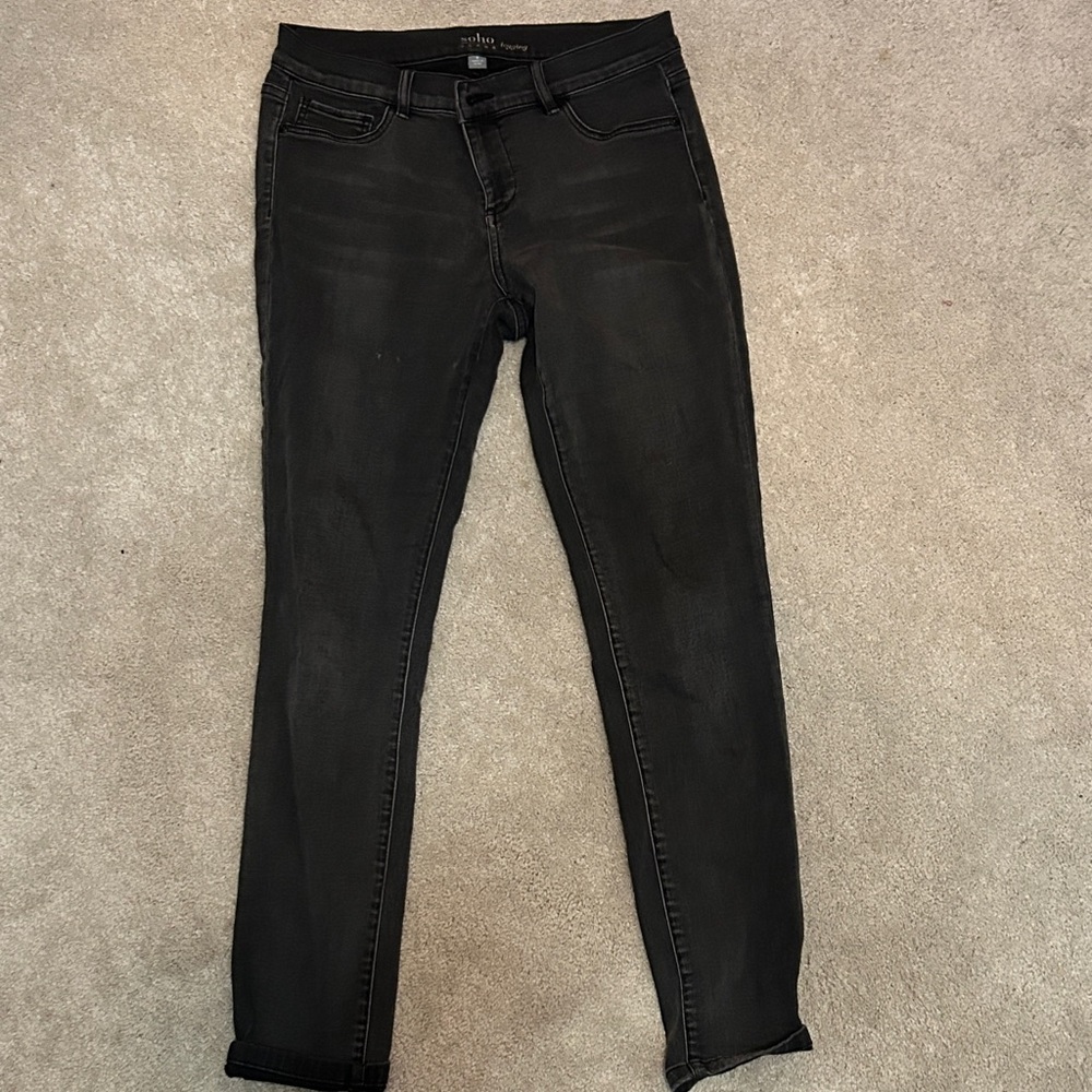 New York & Company Women's Black Skinny Jeans